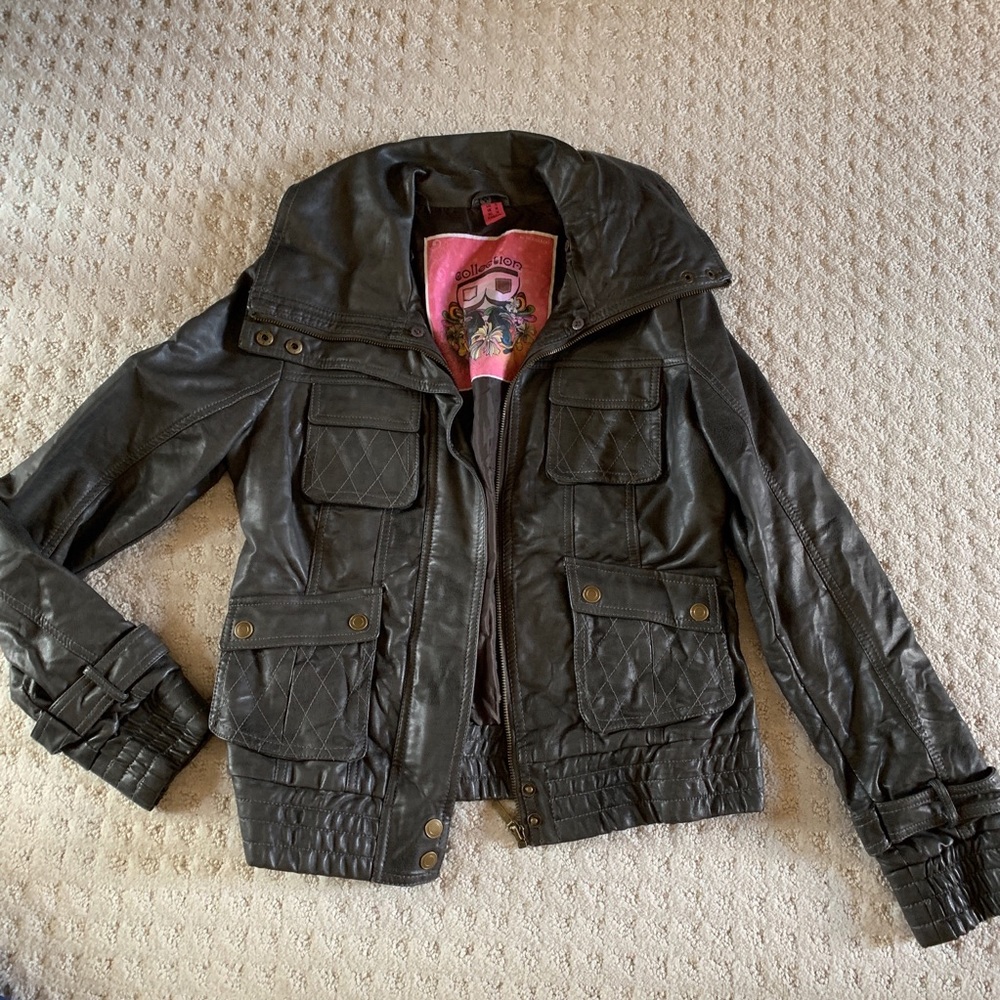 collection leather jacket